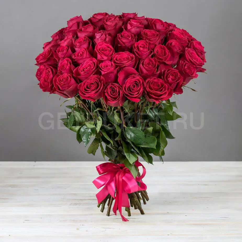 62960 Букет из 51 алой розы